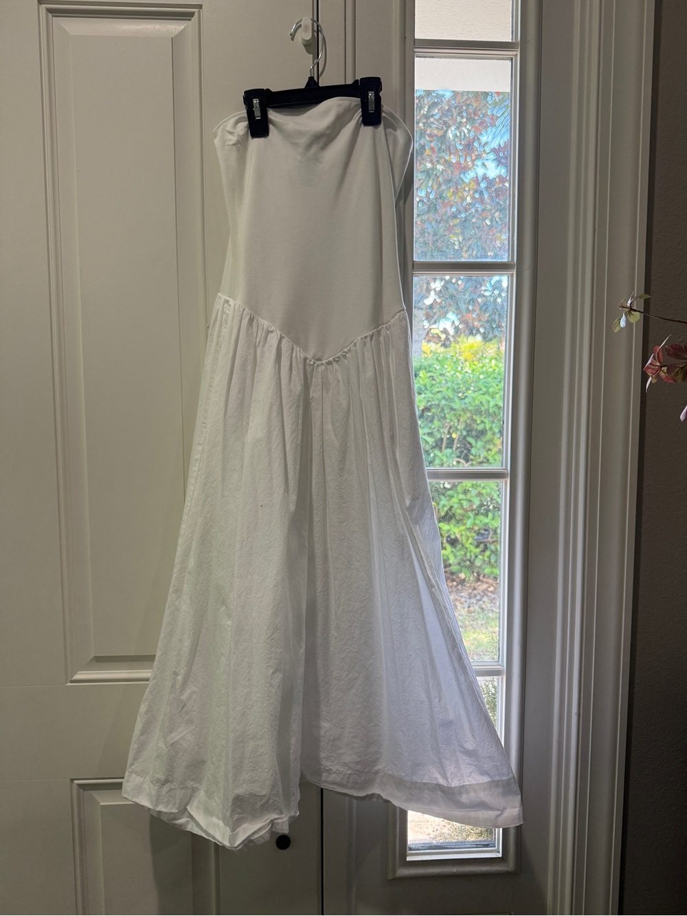 a new day White Strapless Girls Formal Maxi Dress